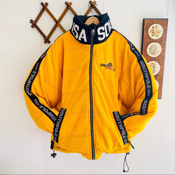 South Pole Vintage Reversible Down Puffer Coat - Picture 5 of 8